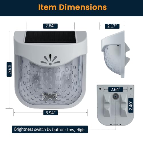 Solar Outdoor Garden Lights (4 Count)