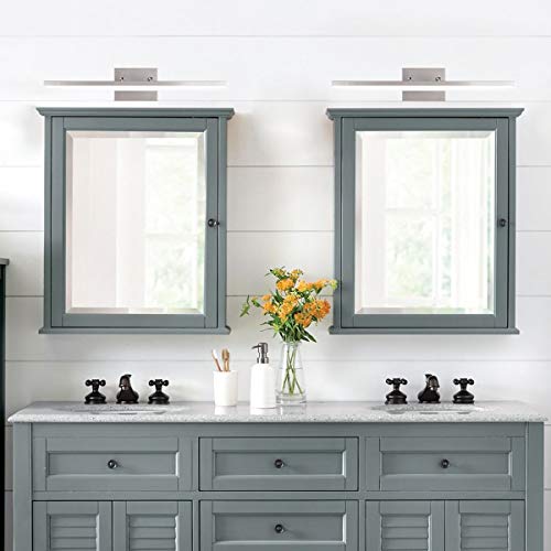 24in Modern LED Vanity Lights for Bathroom Chromed