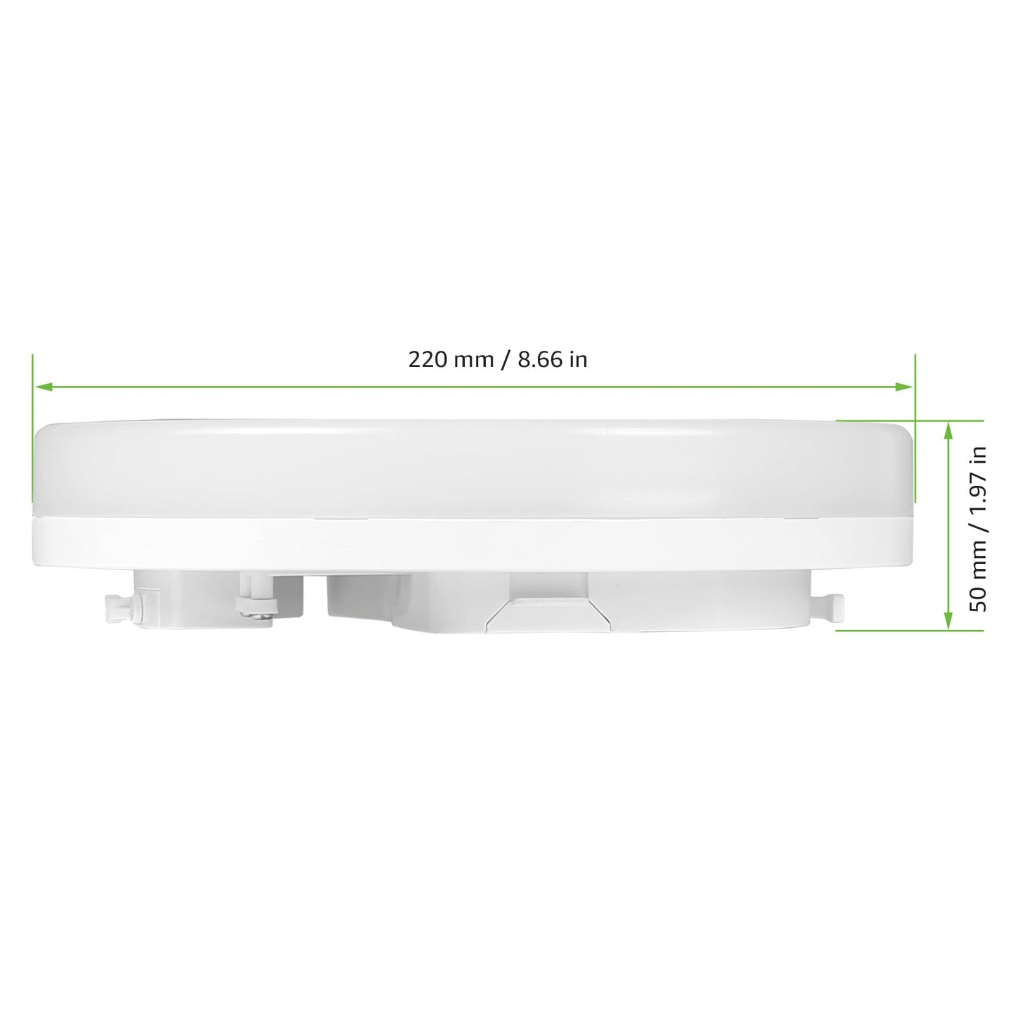 8.7 inch Flush Mount LED Ceiling Light for Bathroom