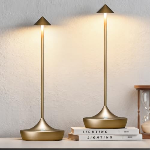 Rechargeable Cordless Table Lamp (2 Count)