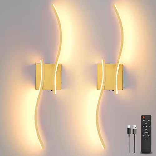 LED Battery Operated Wall Scones (2 Count)