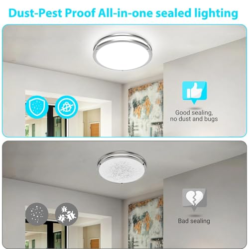 16Inch Flush Mount Ceiling Lights