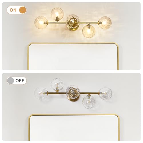 5 Lights Bathroom Vanity Light