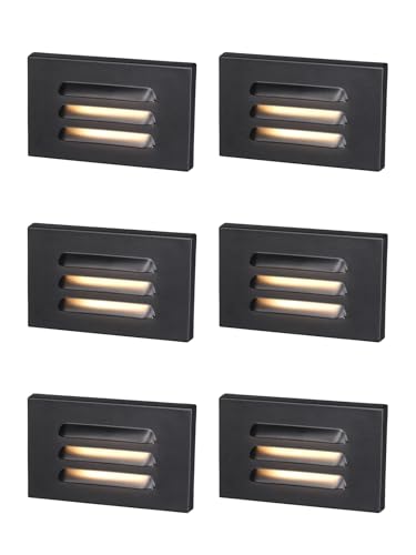 6 Pack 5CCT 120V LED Step Lights (6 Count)