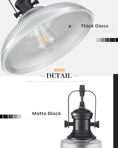 Black Glass Pendant Lights Kitchen Island