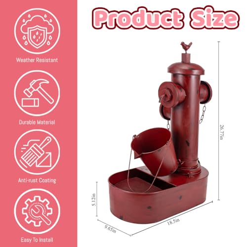 2 Tier Outdoor Water Fountain