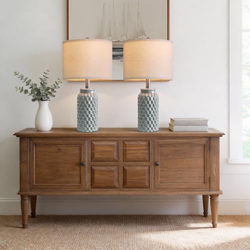 20.5" Ceramic Table Lamps Set of 2 (2 Count)