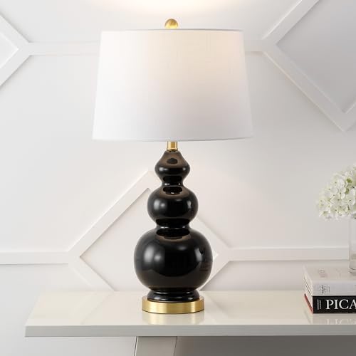 Bowen 27.5" Ceramic Triple Gourd Table Lamp