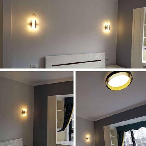 Natural Alabaster Wall Sconces Set of 2 Marble Wall Lamp (2 Count)