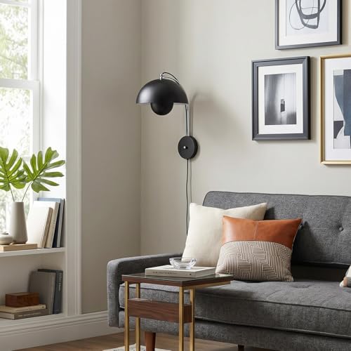 Mid Century Modern Bud Plug in Wall Sconces for Bedroom