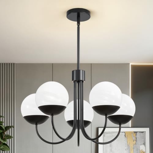 5 Light Modern Chandelier for Dining Room