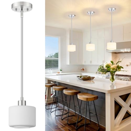 Brushed Nickel Pendant Lights Kitchen Island