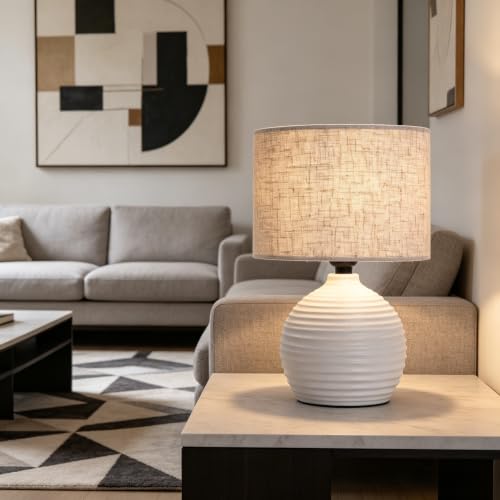 Small Modern Ceramic Table Lamp
