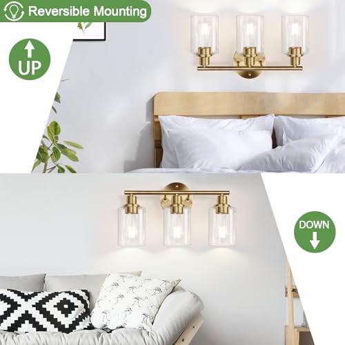 3 Light Bathroom Light Fixtures