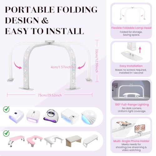 Nail Light for Desk