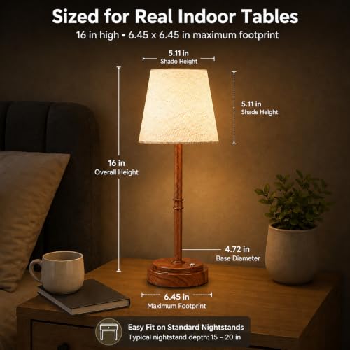 Rechargeable Cordless Table Lamp