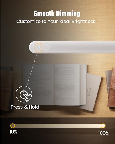 Eye Caring LED Desk Lamp Work Lamp Office Lamp with Side Clamp