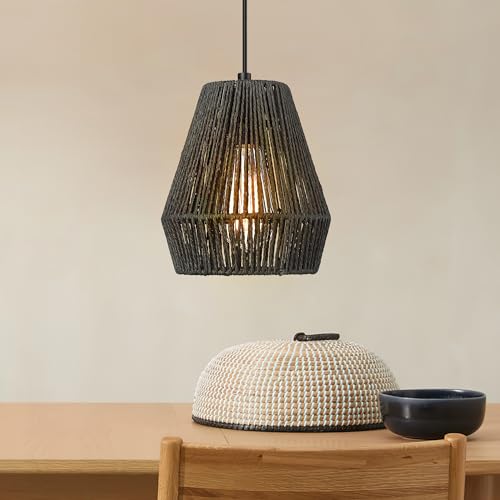 Woven Pendant Light Fixtures