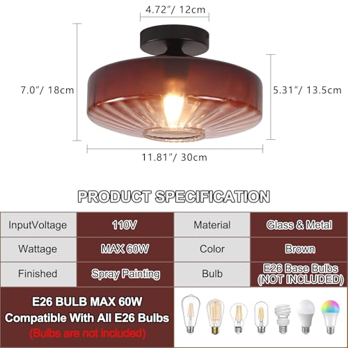 Mid Century Ceiling Light