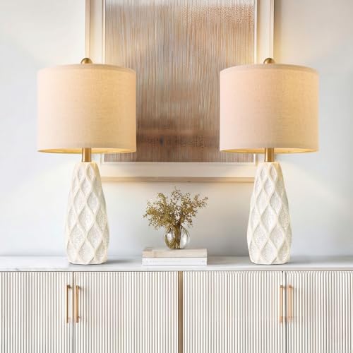 Samll Table Lamps Set of 2 for Living Room (2 Count)