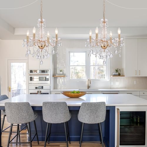 Plug in Crystal Chandelier