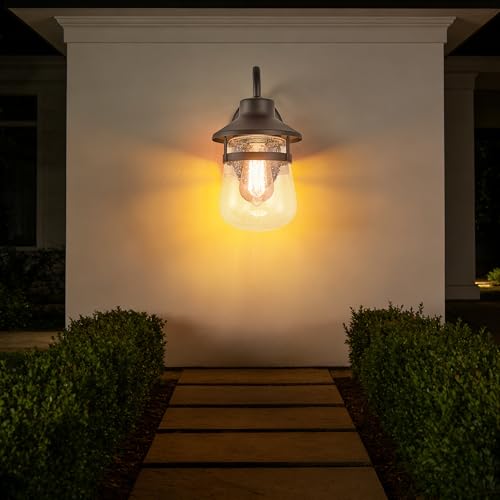 Dusk to Dawn Outdoor Wall Lantern