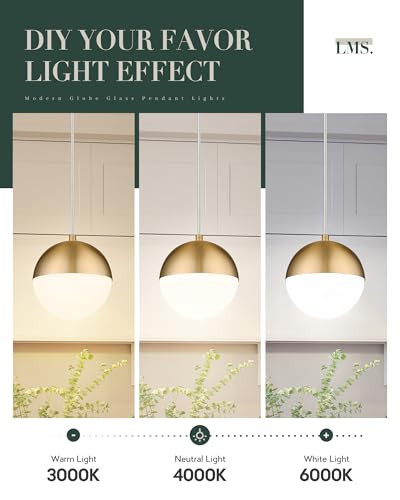 Mid Century Pendant Lights (3 Count)