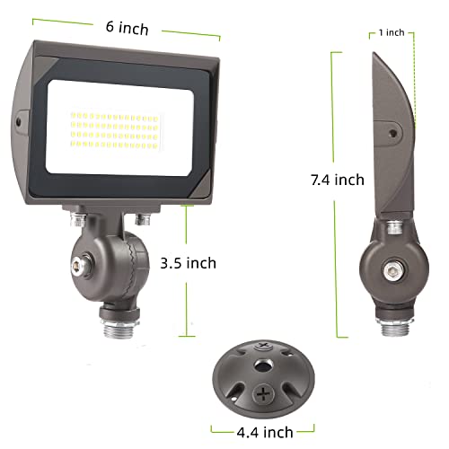 30W Outdoor LED Flood Light With 1 (2 Count)
