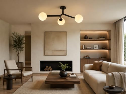 Semi Flush Mount Ceiling Light Fixture