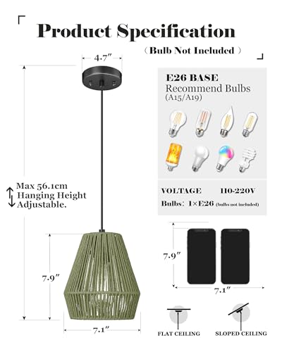 Woven Japandi Pendant Lights