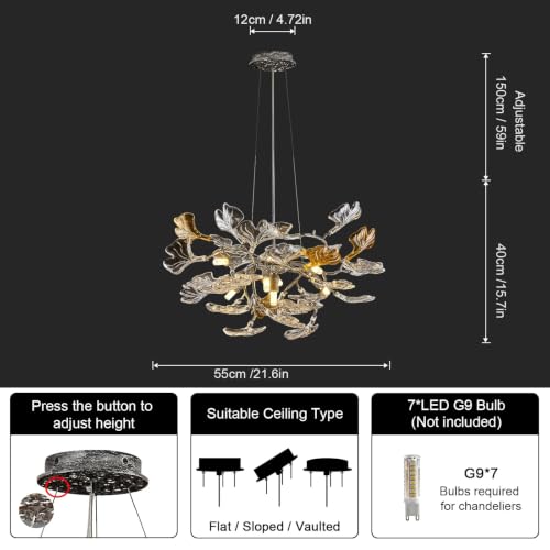 Black Modern Chandeliers for Dining Room