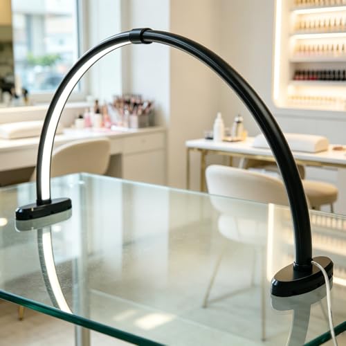 Half Moon Light for Nail Desk