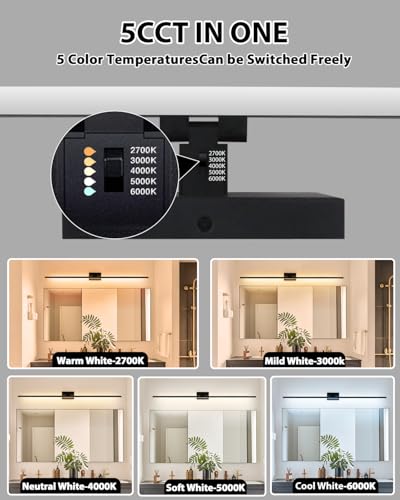48 inch Modern Bathroom Fixtures Vanity Light Bar Over Mirror