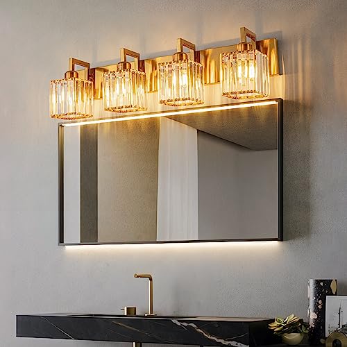 Modern Crystal Bathroom Vanity Light 4