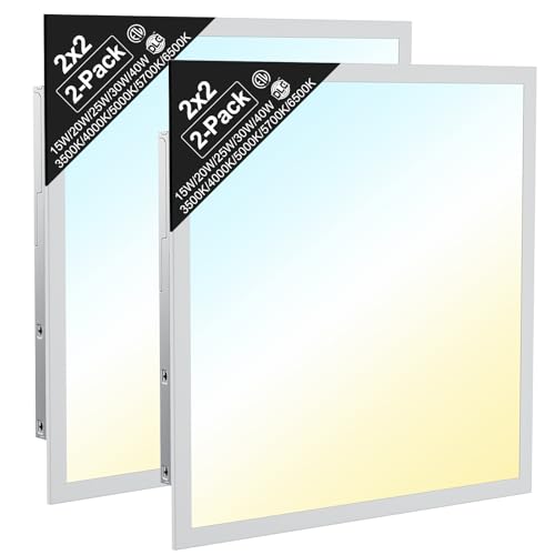 2x2 LED Flat Panel Light (2 Count)
