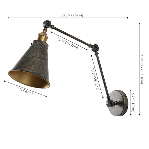 Rover 1 Light Wall Sconce 7"