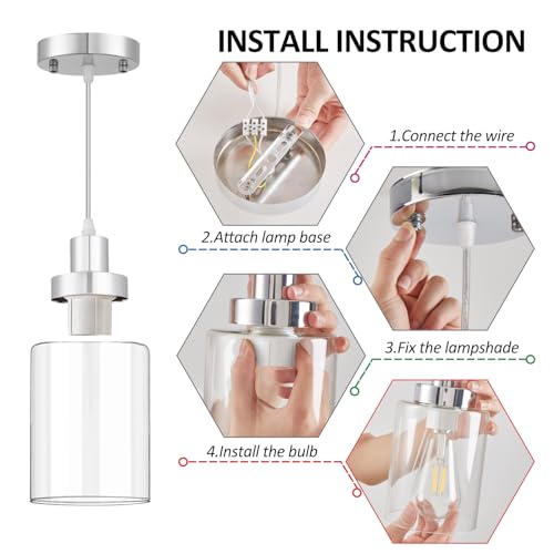 Industrial Pendant Lighting (3 Count)