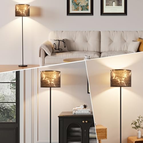 60'' Modern Floor Lamp with Shade