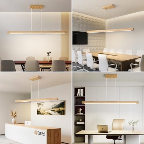 Modern Wooden Pendant Light