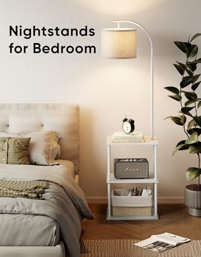 Floor Lamp with Table