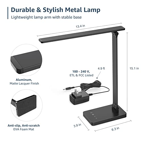 LED Desk Lamp for Home Office