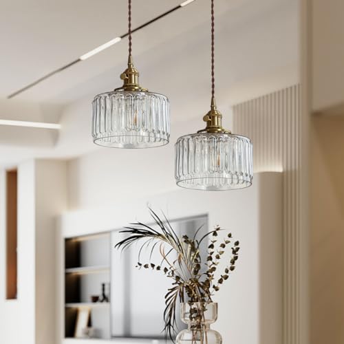 Glass Hanging Lights One