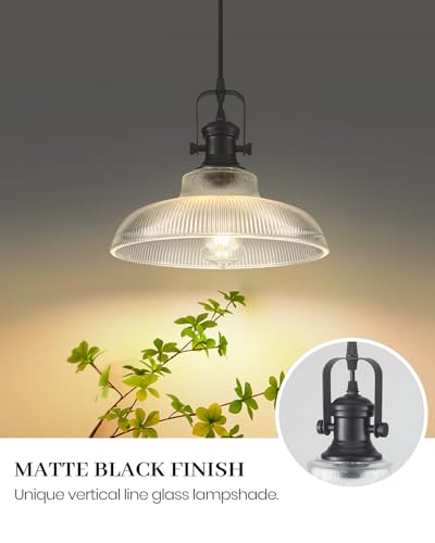 Black Glass Pendant Lights Kitchen Island