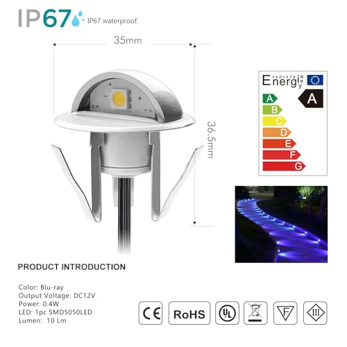 Recessed LED Deck Light Kit (30 Count)