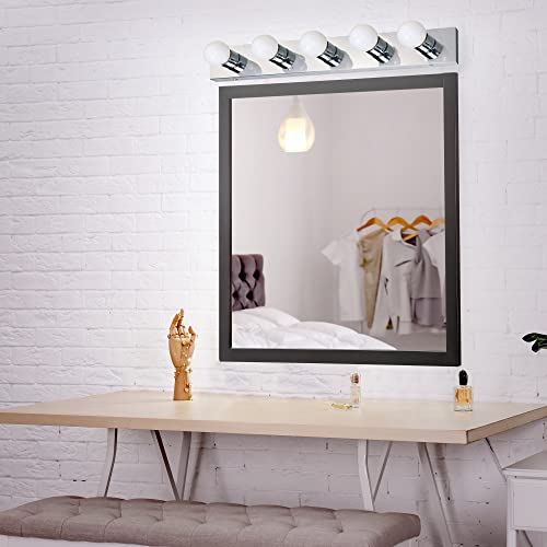 509653 5 Light Vanity Strip Light Contemporary Dimmable for Bathroom