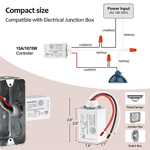 3 Way Wireless Light Switch Kit with Receiver