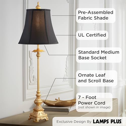 Juliette 36.5" Large Buffet Table Lamp Set of 2 36 1 (2 Count)