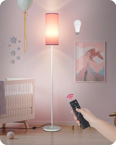 Dimmable Floor Lamps for Living Room with Remote and Foot Switch