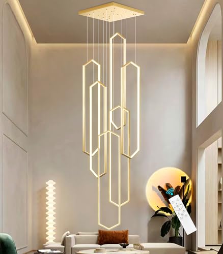 6 Rings Chandelier Modern