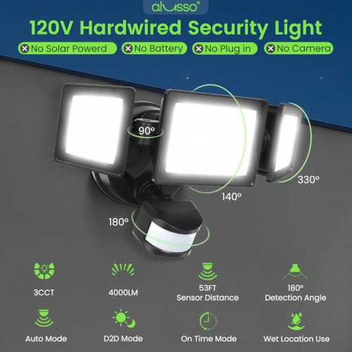 Motion Sensor Outdoor Lights
